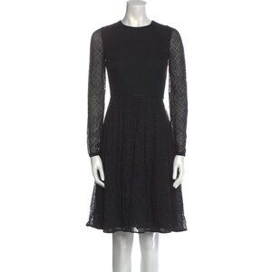 Gorgeous black Burberry A-line dress